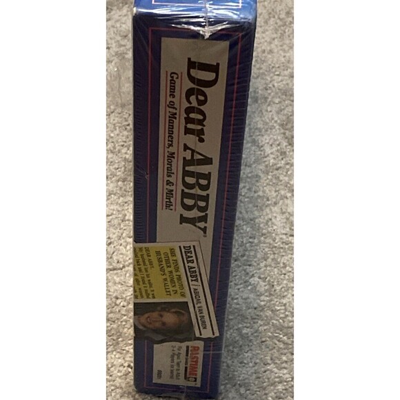 Dear Abby Game of Manners Morals Mirth Pastime Games 1992 Sealed Family Fun Play - Picture 2 of 7